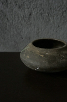 unglazed salt pot