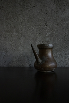 copper watering pot