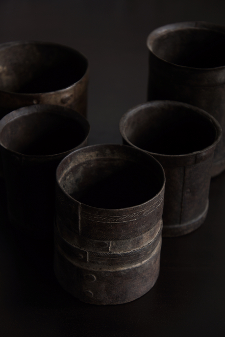 iron measure cups g~k